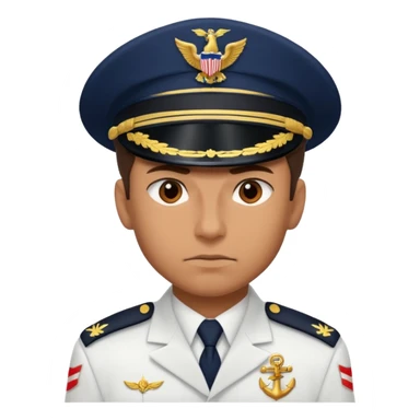 serious fighter of the navy sticker
