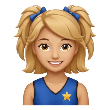 cheerleader sticker