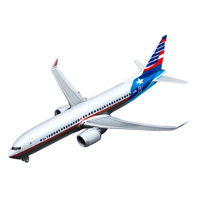 737 Max 8 American Airlines  sticker
