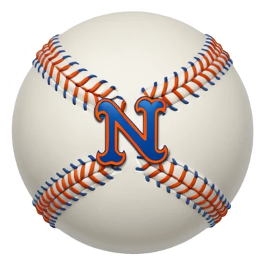 NY Mets baseball sticker