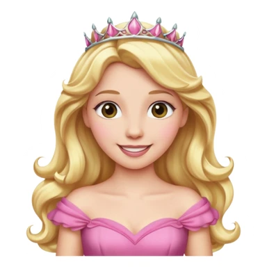 Emoji de la princesa  aurora   sticker