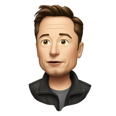 Elon musk poor sticker