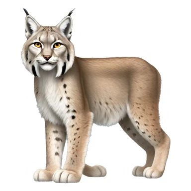 Canadian-lynx full-body sticker