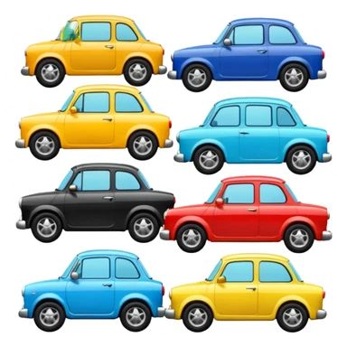 need emojis of cars from cartoons or movies and real life cars  sticker