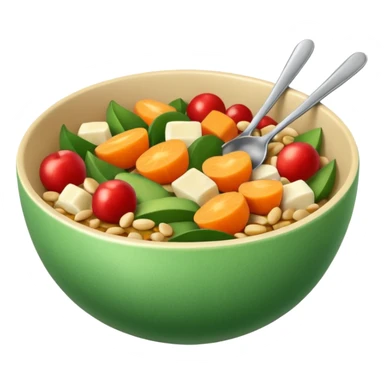 healthy bowl sticker