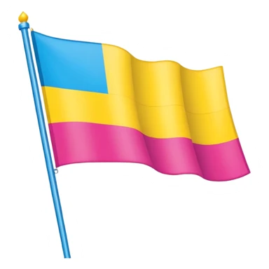 Pansexual flag sticker