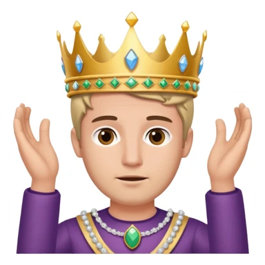 a guy holding an smartphone with both hands in landscape mode(horizontally) in front of his forehead like if it was a tiara sticker