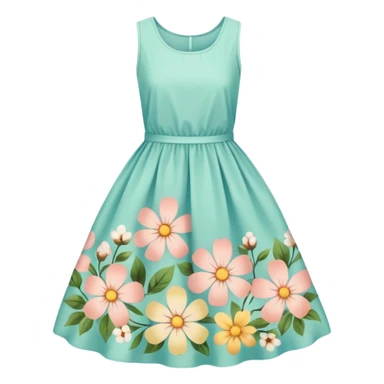 summer dress sticker