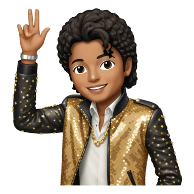 michael jackson dabbing sticker