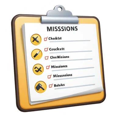 task to do or missions regarding a job role 📋✅ sticker