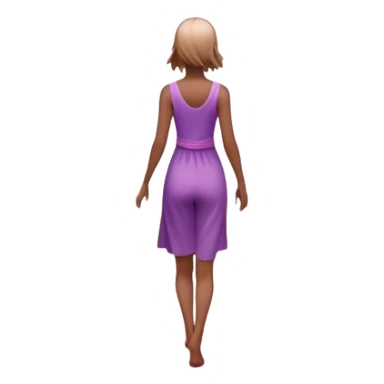 
A small figure walks across a glowing bridge, holding soft pink and purple orbs in each hand—symbolizing compassion and forgiveness. A gentle heart aura trails behind them, showing healing in motion. sticker