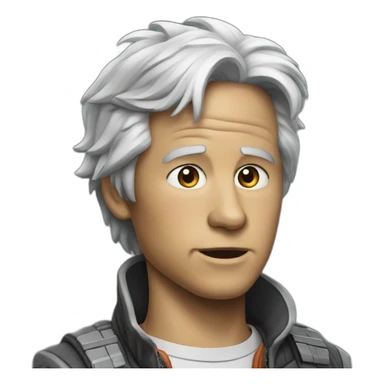 back to the future sticker