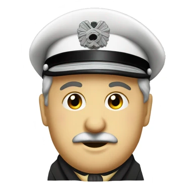 Le dictateur allemand de 1939 en mode psychédéliques sticker