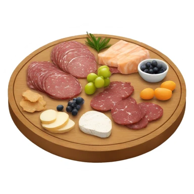 Charcuterie board sticker