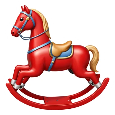 red Rocking Horse sticker