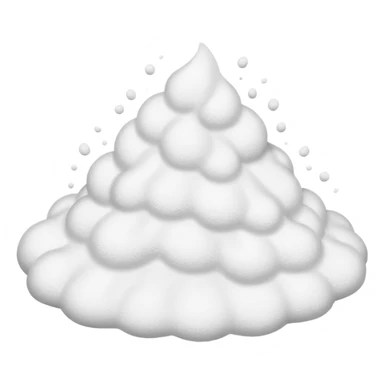 A white powder substance sticker