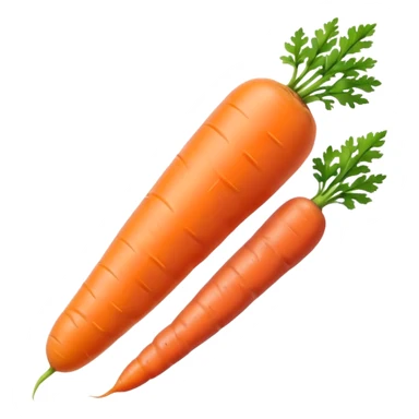 carrot orange vienna sausages sticker