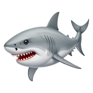 Tiburón con zapatos nike sticker