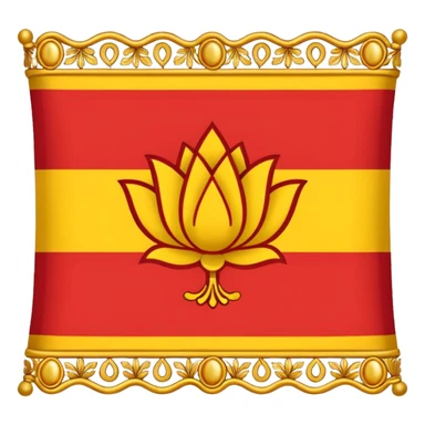 Kannada flag karnataka  sticker