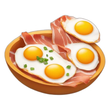 Huevos con jamon sticker