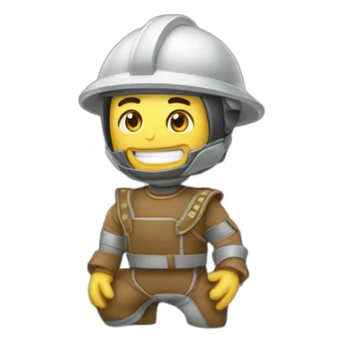 Gardien de but faisant une parade sticker