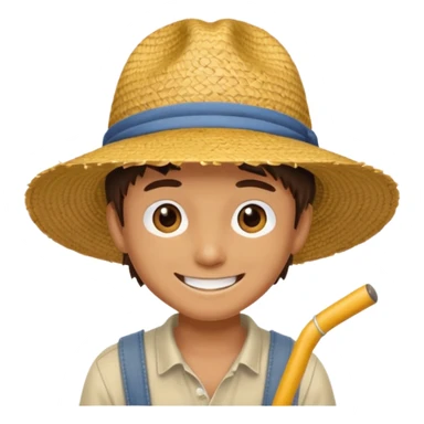 Ruffy macht den rasenschuriken sticker