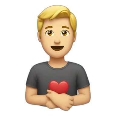 Mains qui forment un coeur sticker