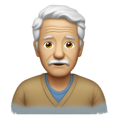 sick grandfather sticker