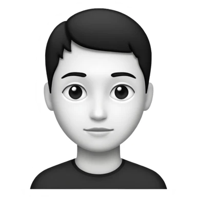 balck and white photosession sticker