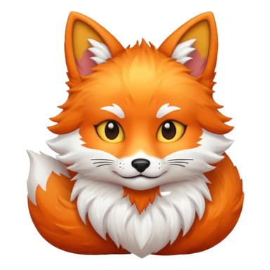 kitsune  emoji from pet simulator 99 sticker