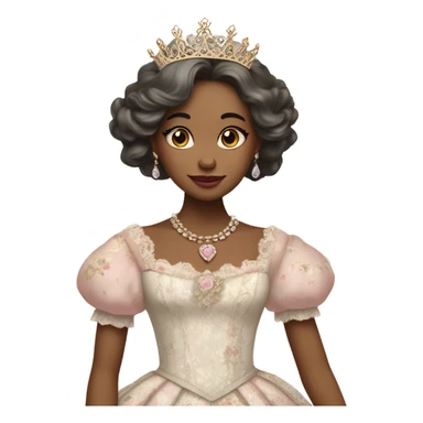 Princess shabby chic  sticker