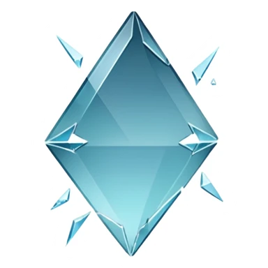 Broken Glass sticker