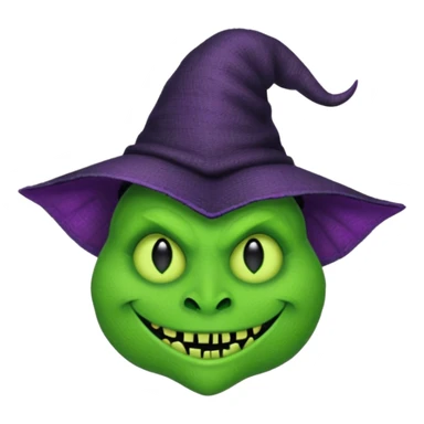 create Oogie boogie From nightmare before Christmas,maleficent and elphaba emoji from wicked. As Emojis that don’t already exists. sticker