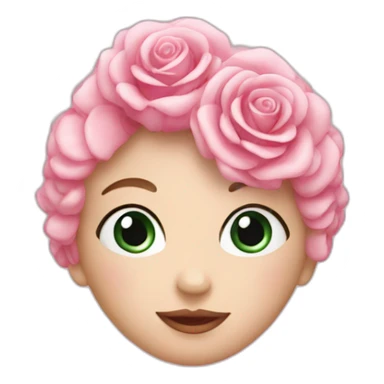 Coeur rose pâle sticker