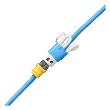 Eletric cable mickie mouse connector sticker