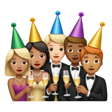 jour de l'an sticker