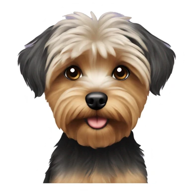 yorkiepoo sticker