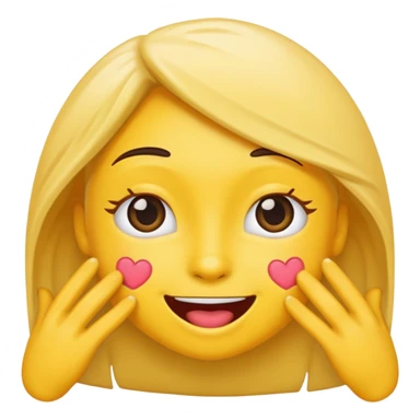 An 😂 with ❤️ in one emoji sticker