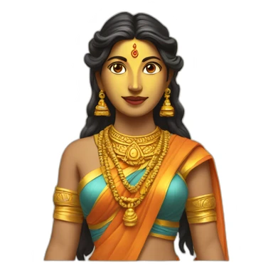 Mata parvati sticker