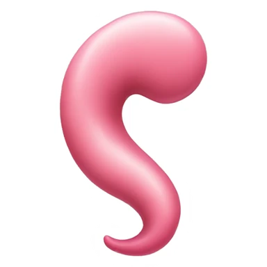 a human stomach with a curved shape and pinkish color.” sticker