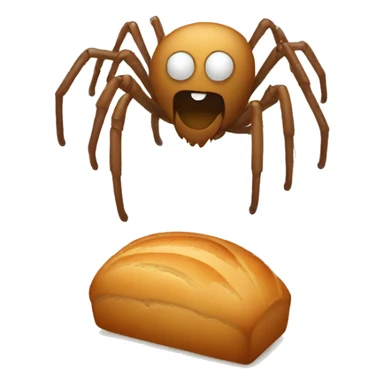 spider but its body is bread sticker