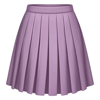 Mauve skirt sticker