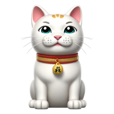 maneki neko sticker