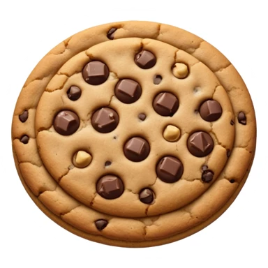 cookie with chocolate chips sticker