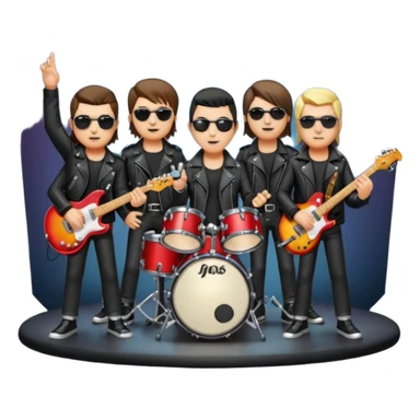 rock band sticker