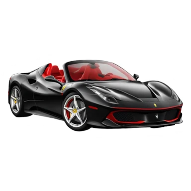 black farari car koli si change kar do sticker