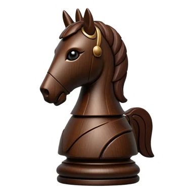 chess knight sticker
