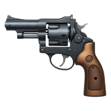 revolver with short barrel sticker