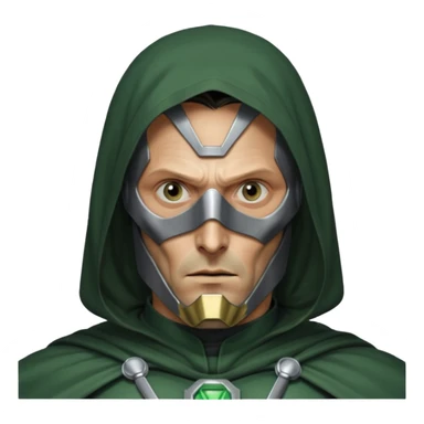 Mads Mikkelsen as Doctor Victor von Doom No mask sticker