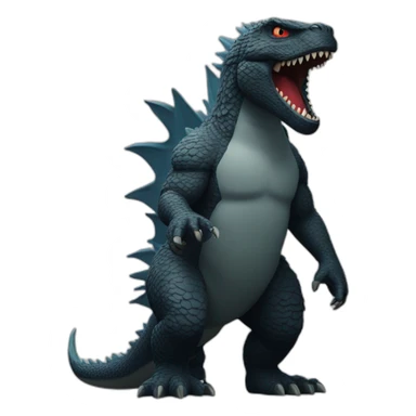 Terroristes godzilla sticker